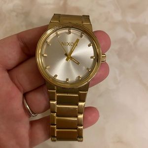 Gold Nixon watch